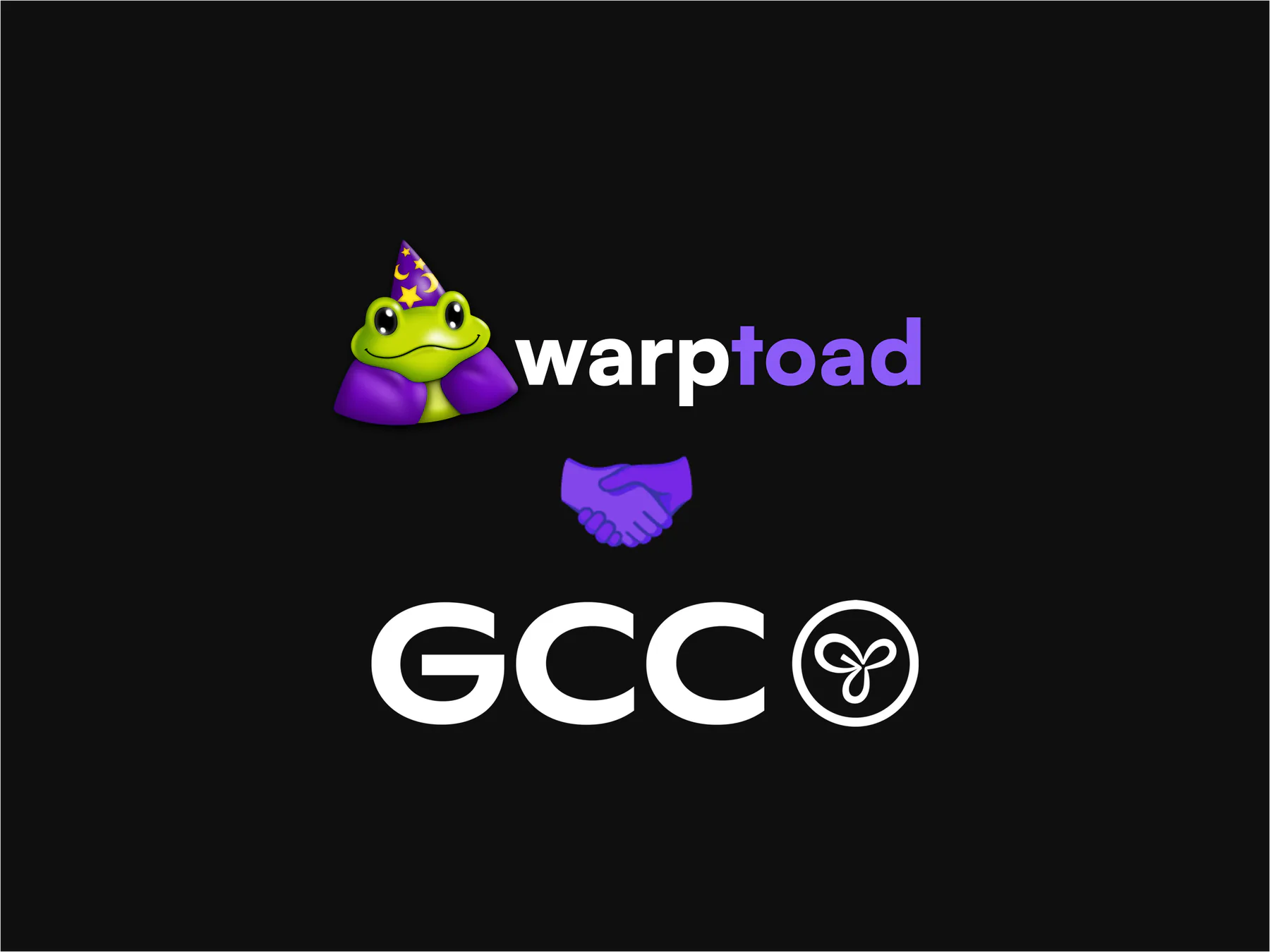 warptoad × GCC: privacy is a public good